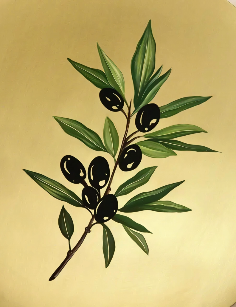 Olive Branch Wall Plate