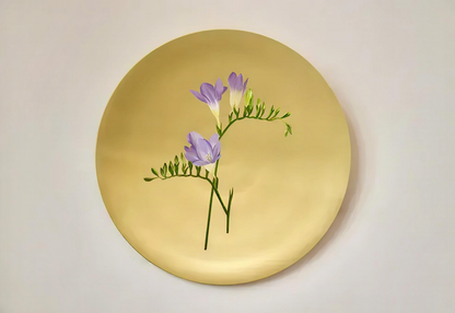 Freesia Flower Wall Plate