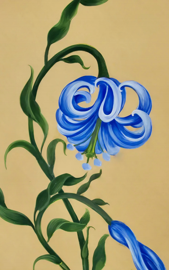 Lily Desktop Decorative Plate