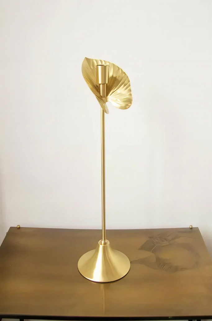 Anthurium Brass Candlestick (40 cm)