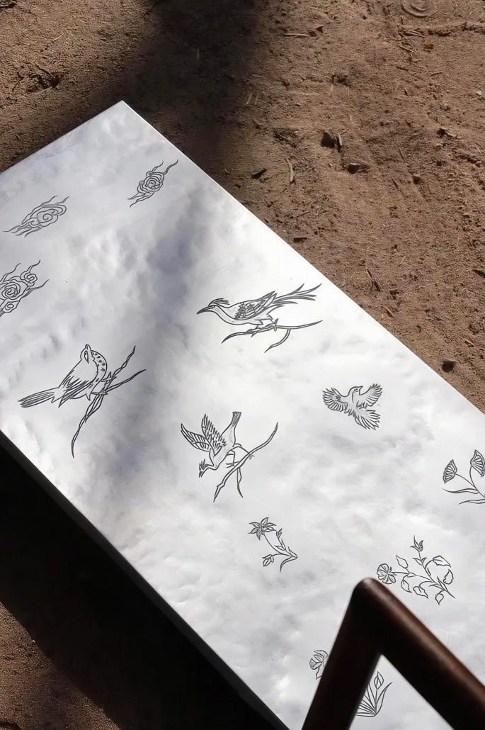 Traditional 'Concrete Chair'