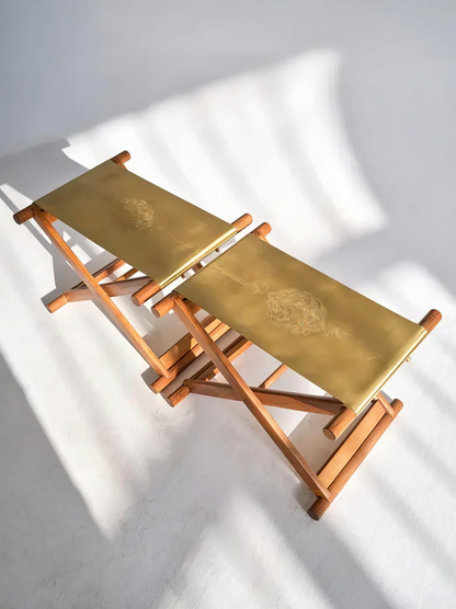 Set of 2 Cross Stools