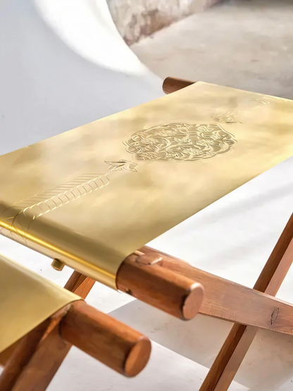 Set of 2 Cross Stools