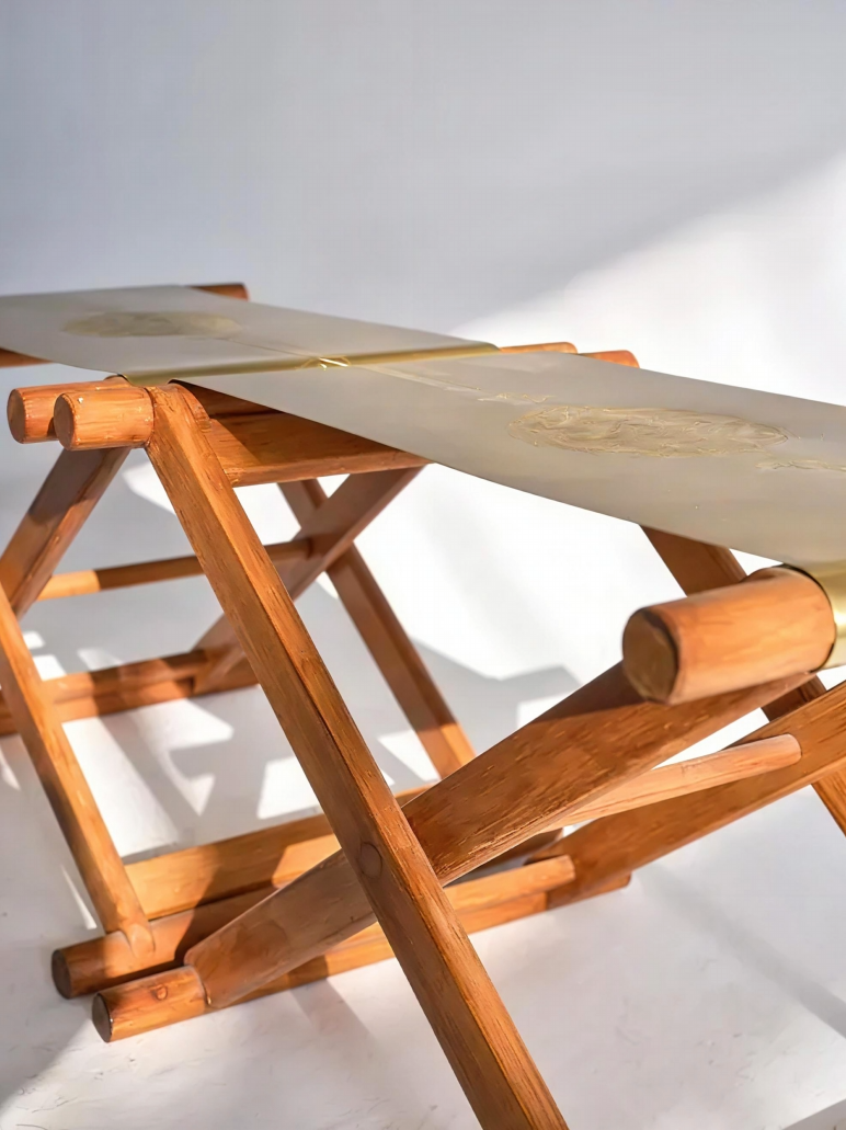 Set of 2 Cross Stools