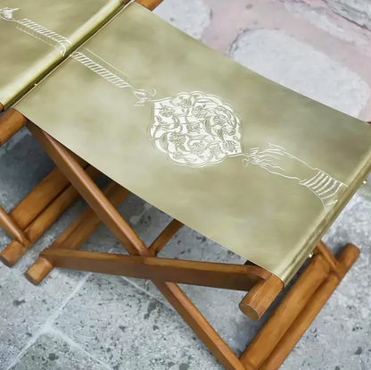 Set of 2 Cross Stools