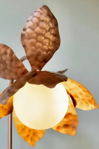 Copper Magnolia Sconce