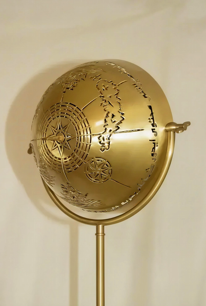 Piri Reis Haritalı Zemin Lambası