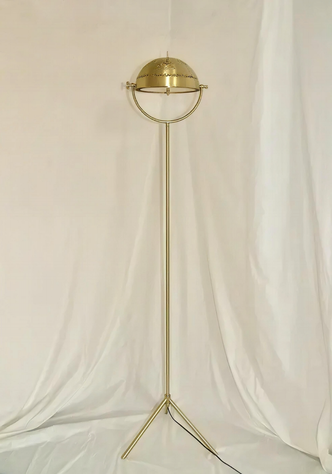 Piri Reis Haritalı Zemin Lambası