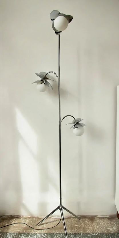 Triple Orchid Floor Lamp