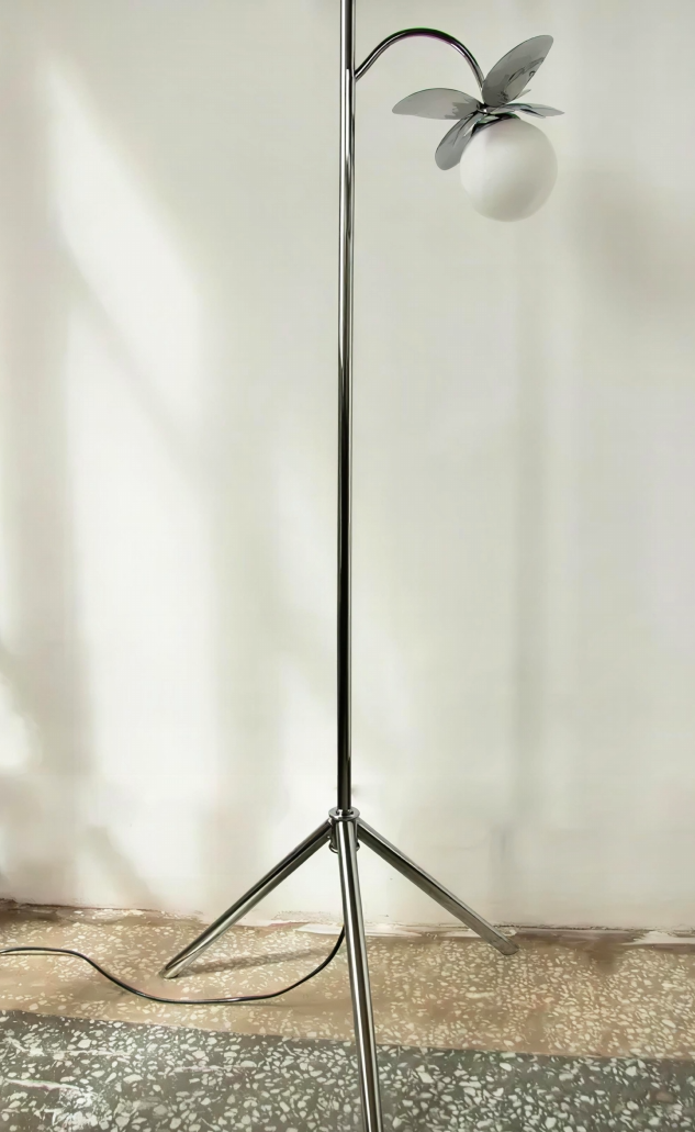 Triple Orchid Floor Lamp