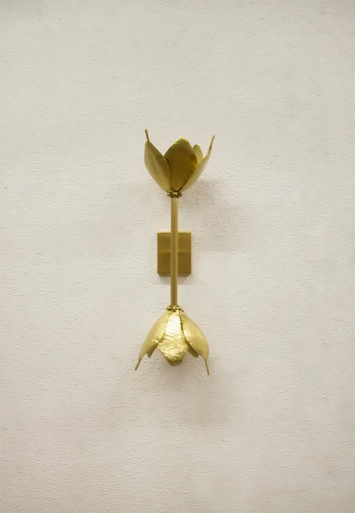 Double Magnolia Sconce