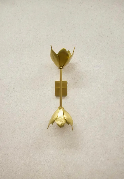 Double Magnolia Sconce