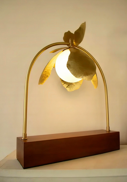 Magnolia Wooden Table Lamp