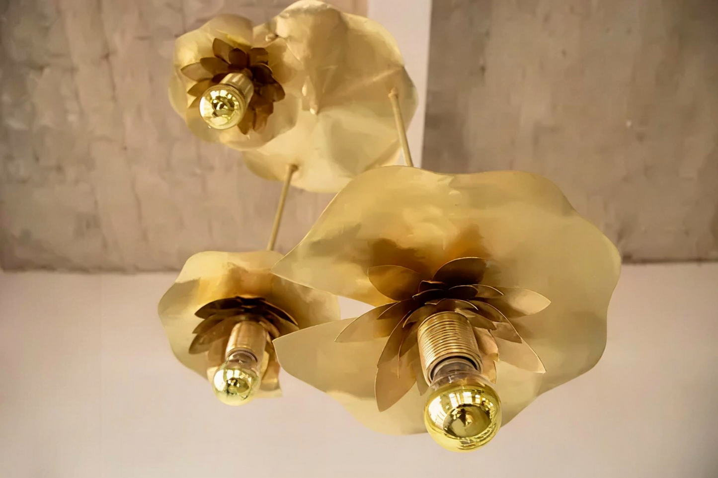 Triple Water Lily Pendant