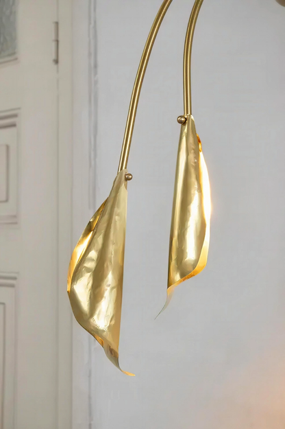 Two Arm Lilly Sconce