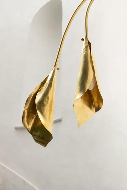 Two Arm Lilly Sconce