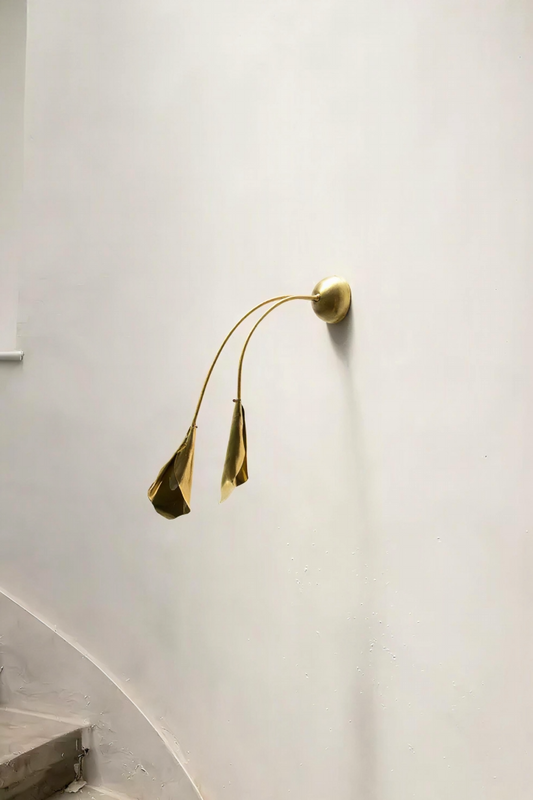 Two Arm Lilly Sconce