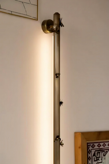 Daffodil Flower Pipe Sconce