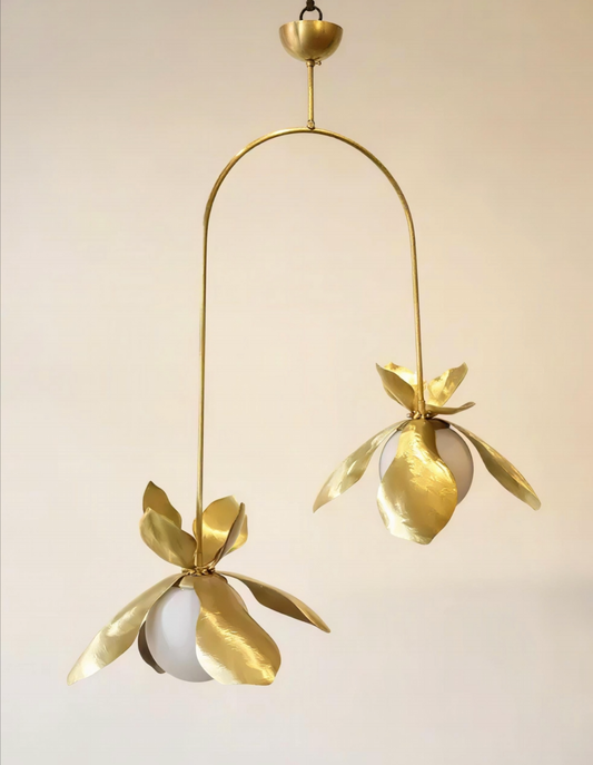 Medium Sized Magnolia Pendant Lighting
