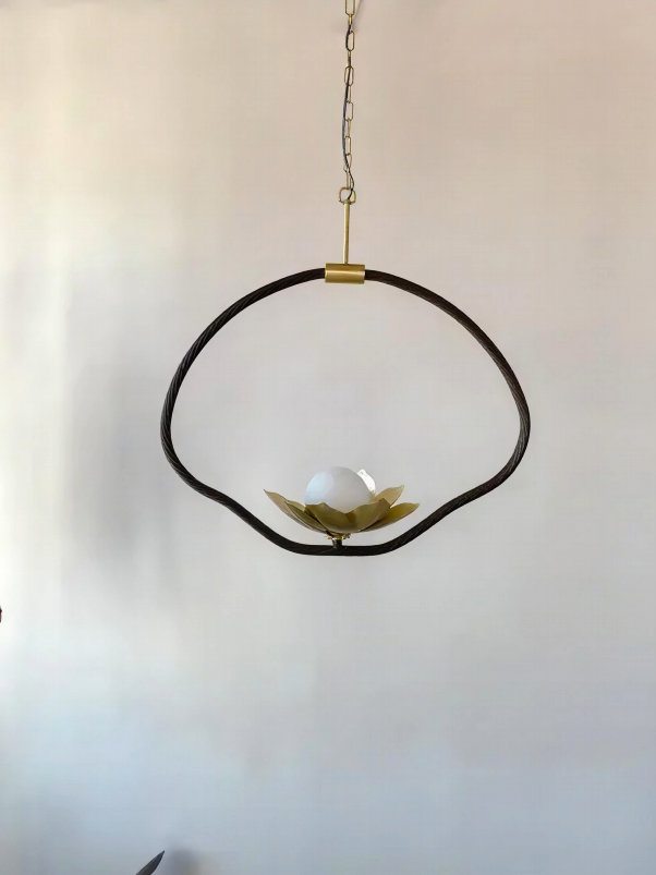 Ring Magnolia Pendant / Small Size