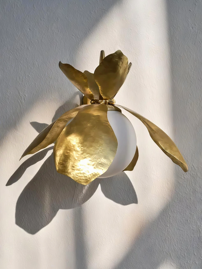 Large Magnolia Sconce