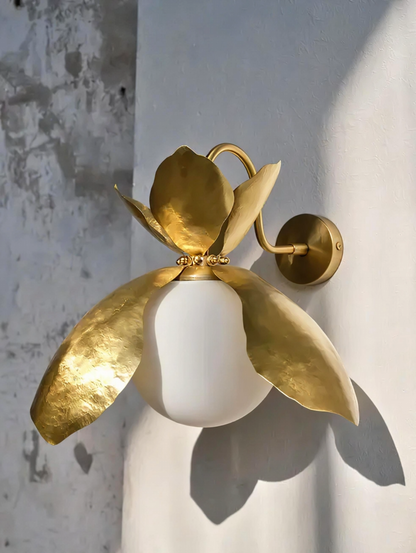 Large Magnolia Sconce