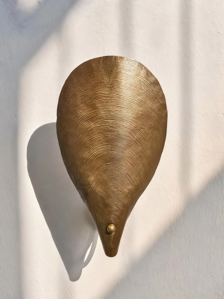 Mussel Shaped Sconce