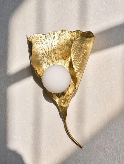 Gingko Sconce