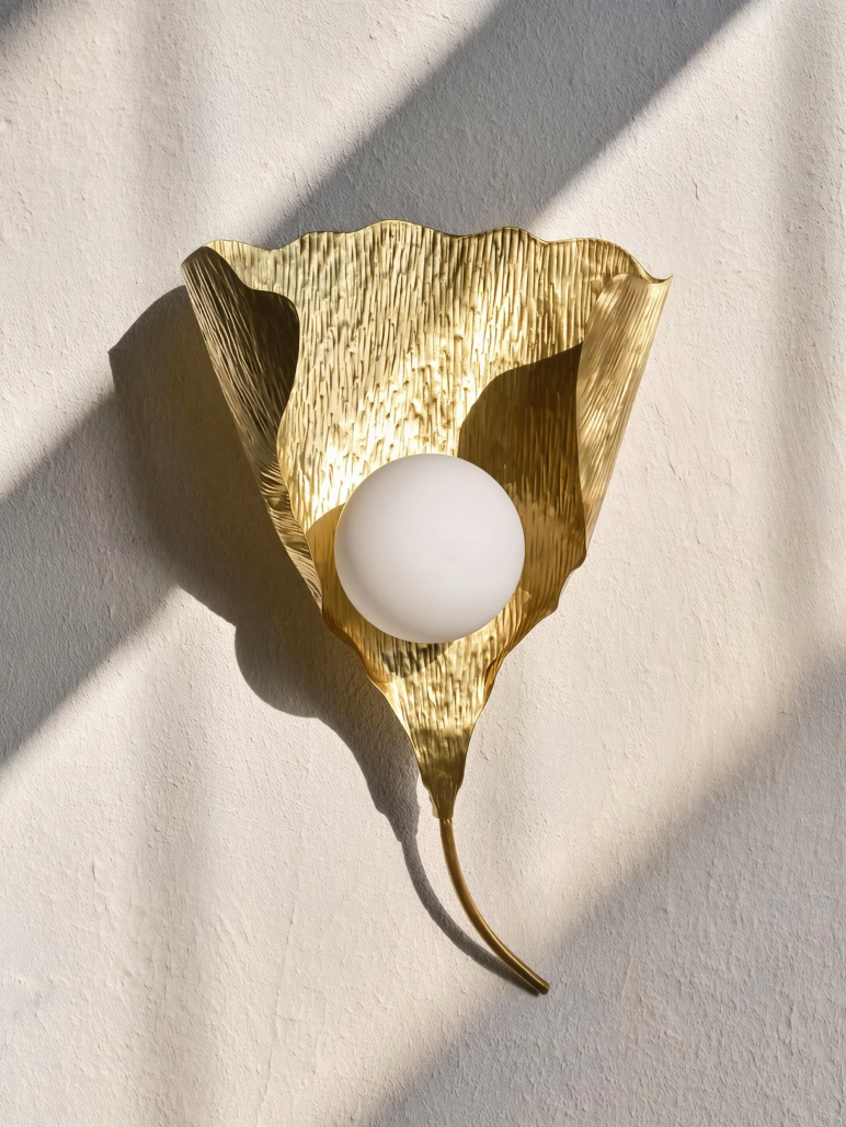 Gingko Sconce