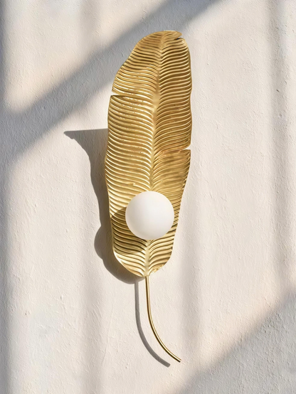 Palm Leaf Sconce