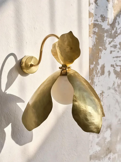 Autumn Magnolia Sconce