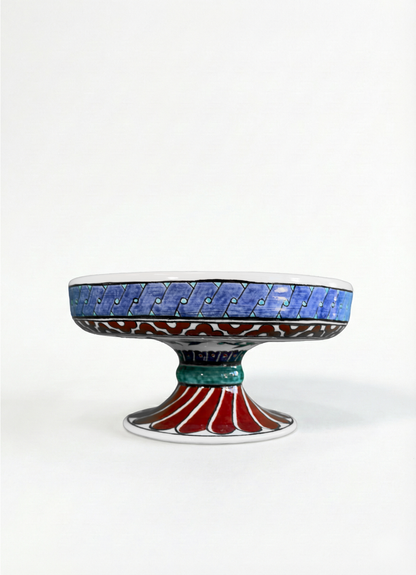 Blue Heritage – Pedestal Ceramic Server