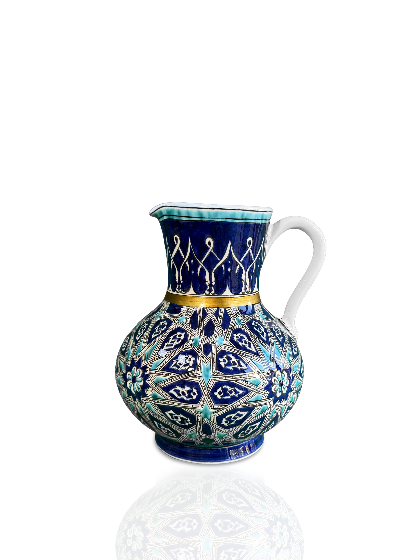 Blue Rumi Ewer – Iznik Ewer