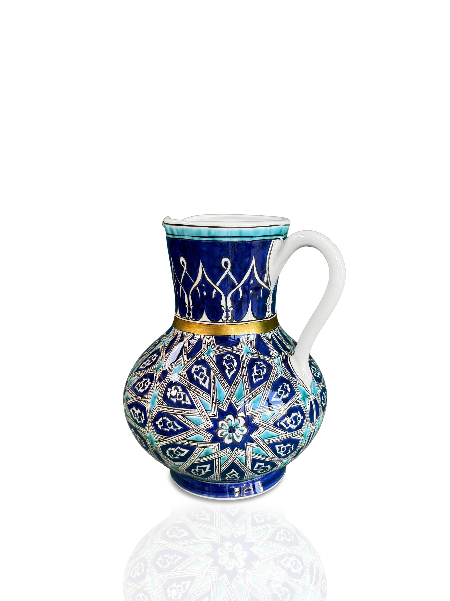 Blue Rumi Ewer – Iznik Ewer