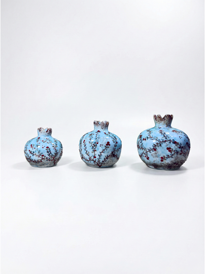 Turquoise Abundance – Triple Pomegranate Set