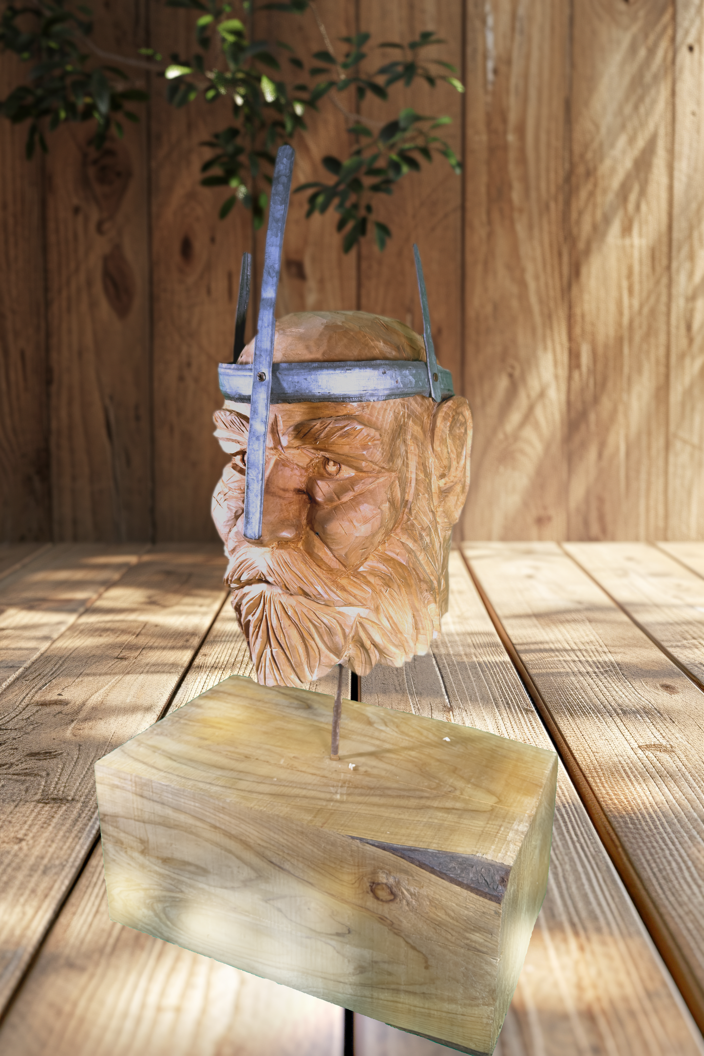 Scandinavian King Warrior Bust