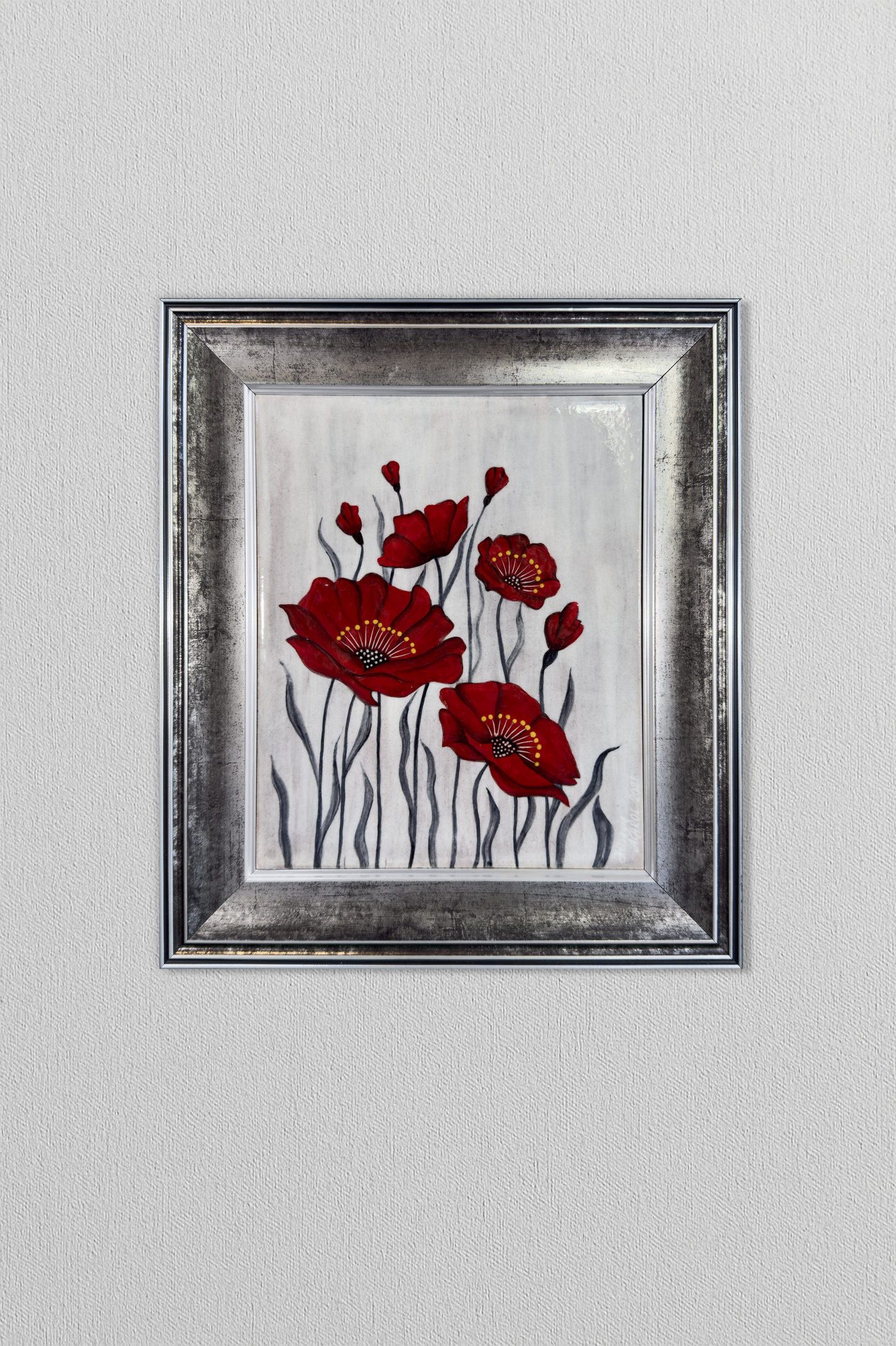 Wind of the Poppy Iznik Art