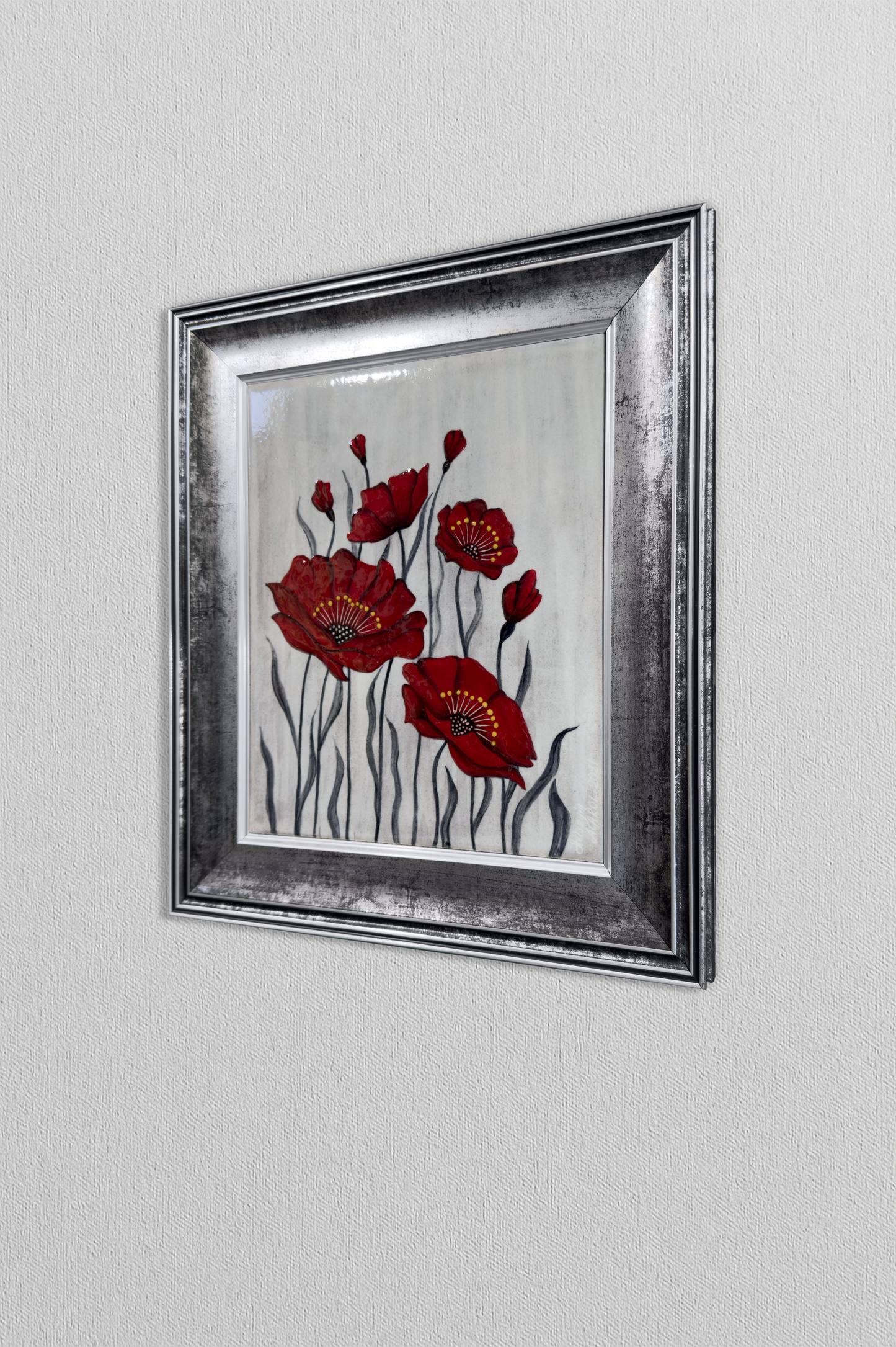Wind of the Poppy Iznik Art