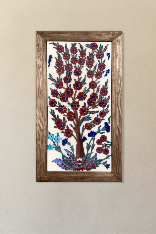 Sapphire Breeze Tile Art