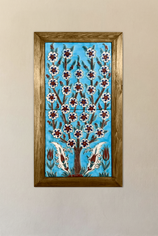 Sapphire Dreams Tile Art