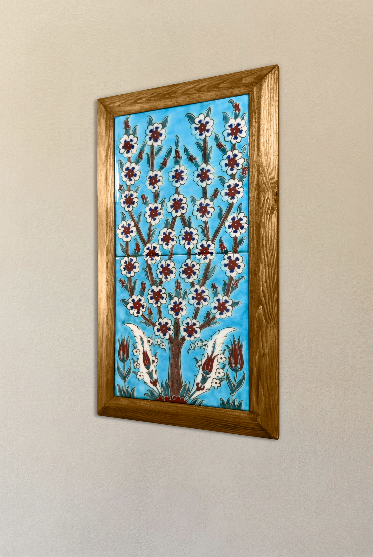 Sapphire Dreams Tile Art