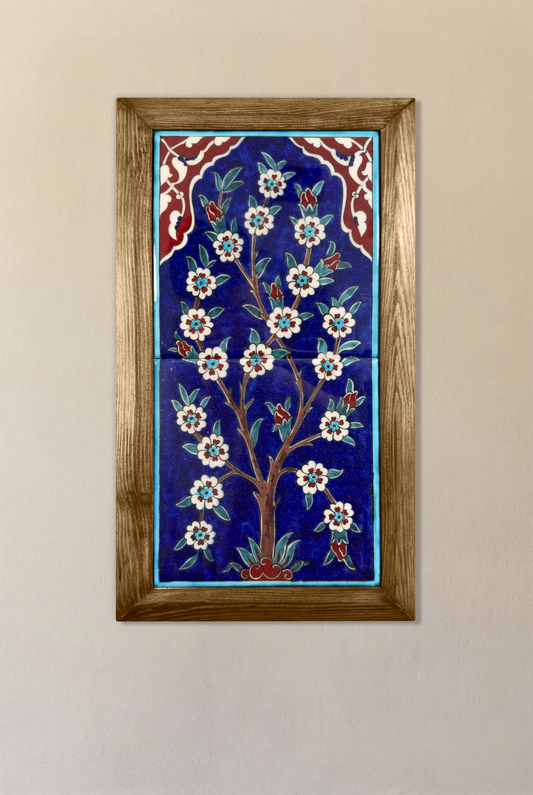 Sapphire Spring Tile Art