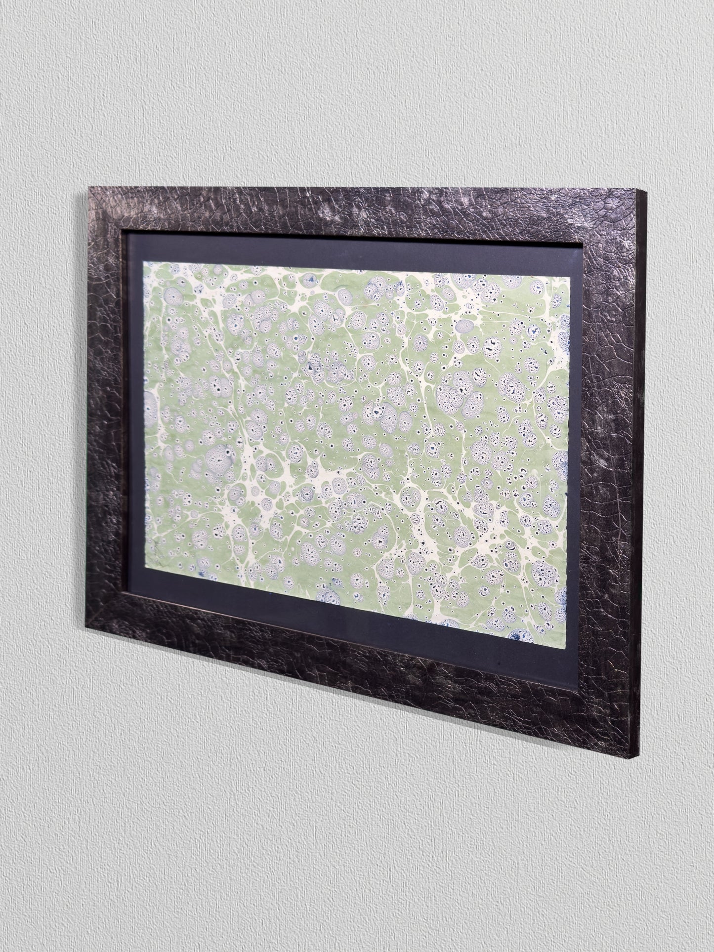 Marbling No.7 – Green Silence